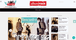 Desktop Screenshot of albumrock.net