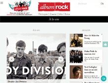 Tablet Screenshot of albumrock.net